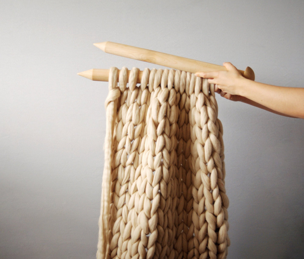 Tejer a grande: dónde comprar agujas y lana – PATRONES PARA TEJER